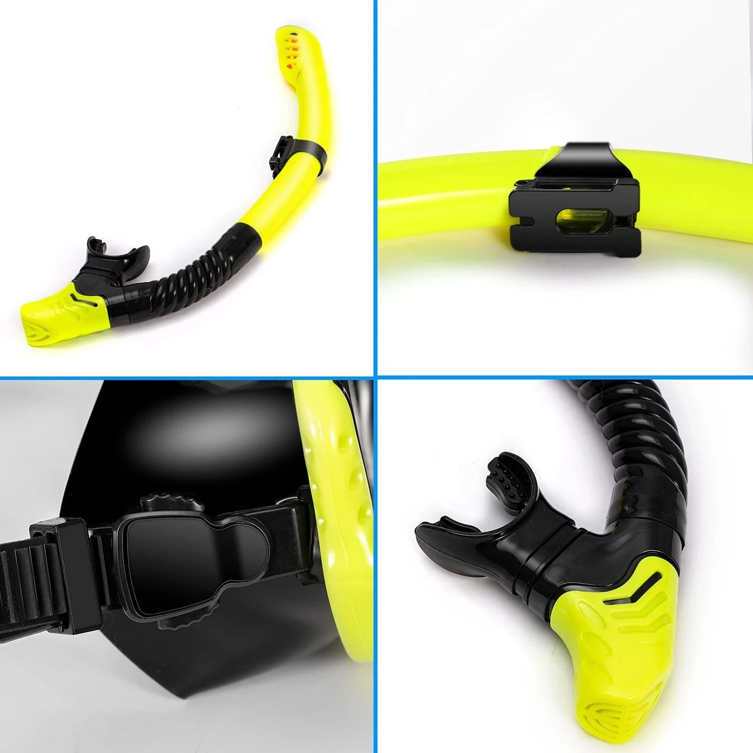 Профессиональный комплект для подводного плавания маска на все лицо