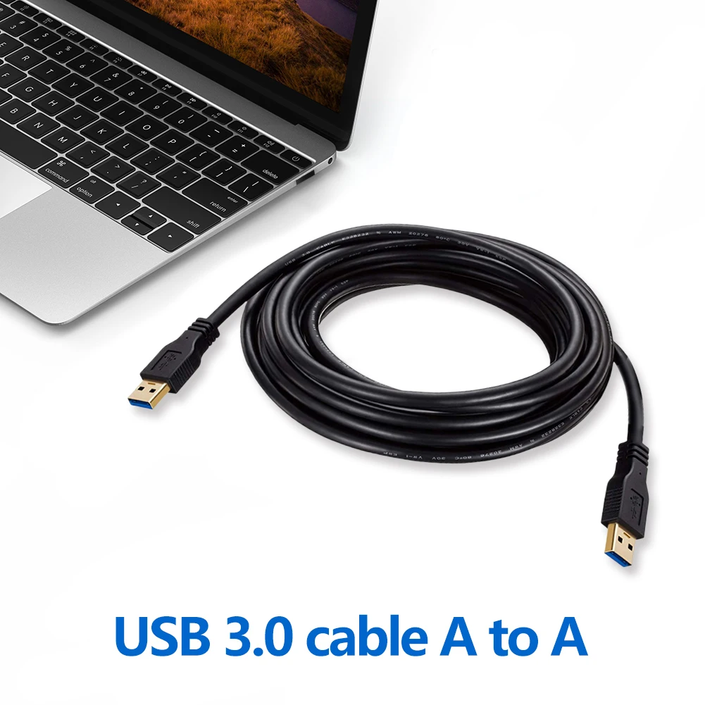 

6 м 22AWG кабель шнур USB 3.0 тип A папа к типу A папа бытовой компьютер безопасности детали для принтера модемной камеры