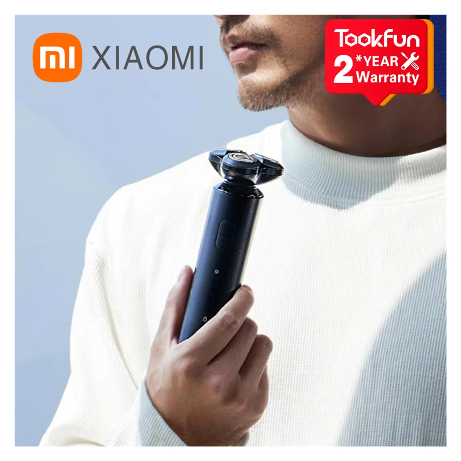 

NEW XIAOMI Portable Electric Shaver S700 Smart Flex Razor Beard Mens Trimmer 3 Ceramics Cutter Head Shaving IPX7 Waterproof
