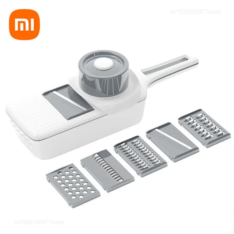 

Многофункциональная Терка Xiaomi Huohou, ручная терка для овощей и фруктов, терка, слайсер, лезвия из нержавеющей стали, кухонные аксессуары, инструмент
