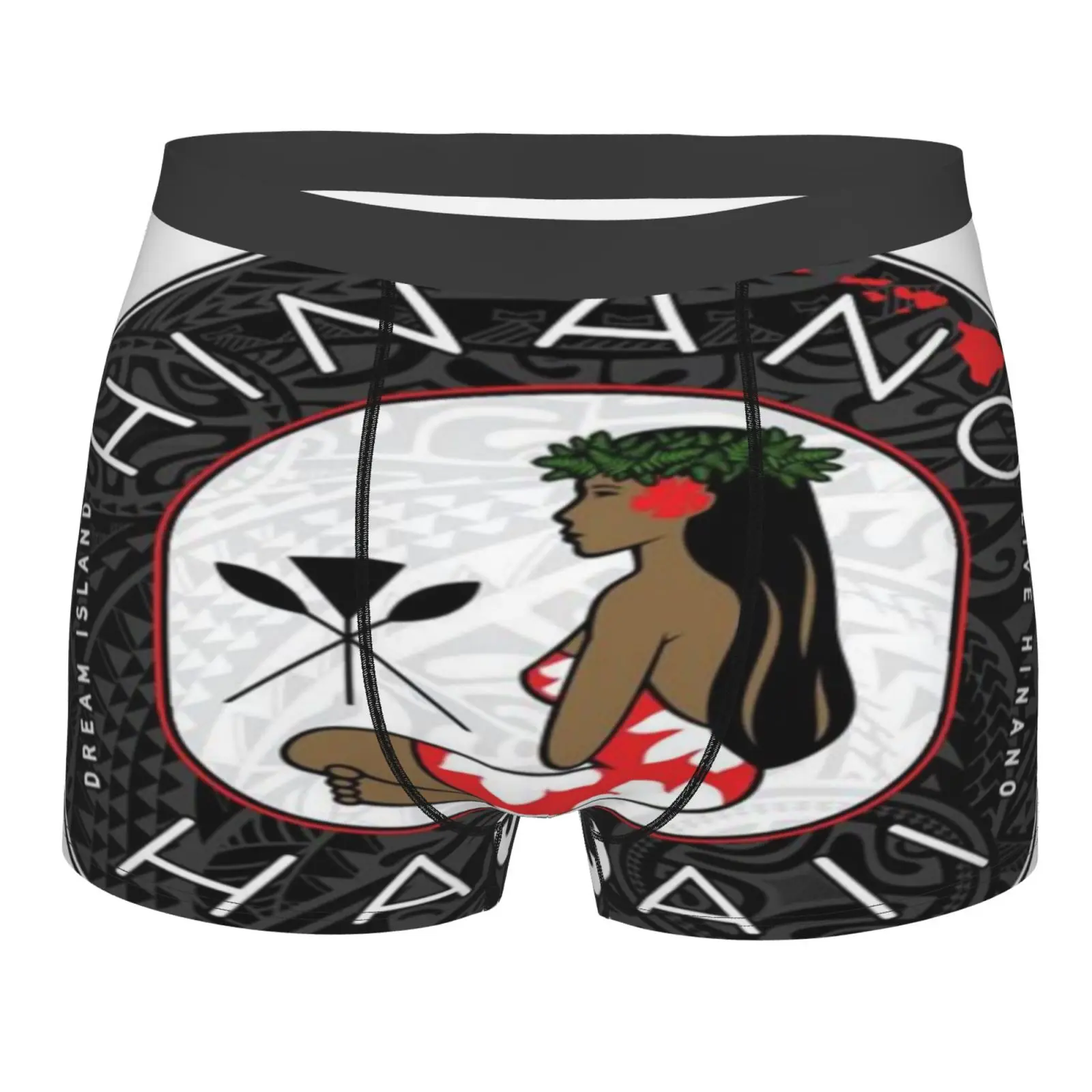 

Мужские трусы Hinano важно 1122, мужское нижнее белье для женщин и мужчин, многослойное нижнее белье с карманами, черные подростковые трусы для д...