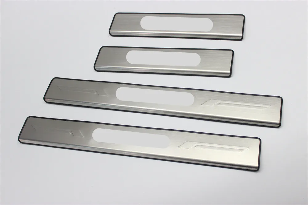 

Stainless Steel Door Sill Scuff Plate Guard Sills Protector Trim For Mitsubishi Xpander 2017-2019