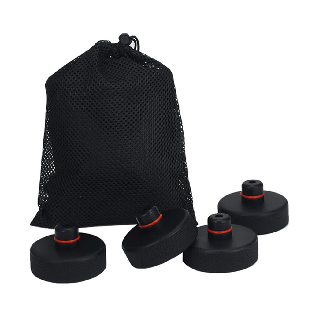 

4 Pcs set Lifting Jack Pad Lift Point Rubber Adapter Chassis Protector Replacement for Model 3 S X
