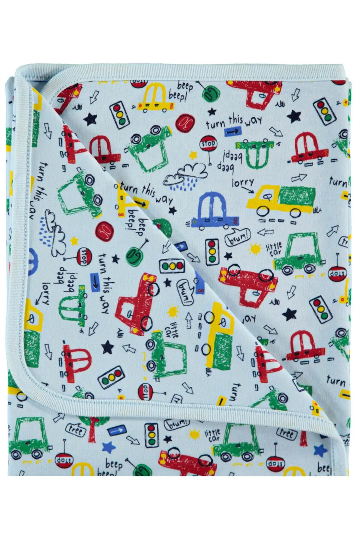 

Male Baby Double Layer Blanket 80x90 cm Mavi