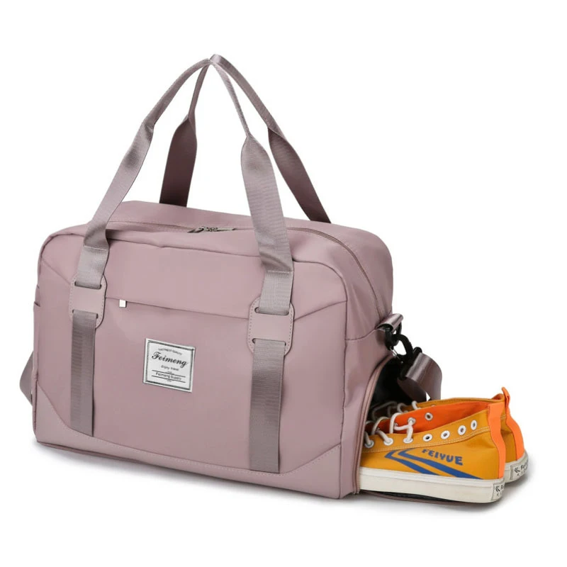 

Sports Gym Bag Large Capacity Men Travel Backpack Waterproof Bag Portable Fitness Yoga Women Handbag Dry Wet Separation Training