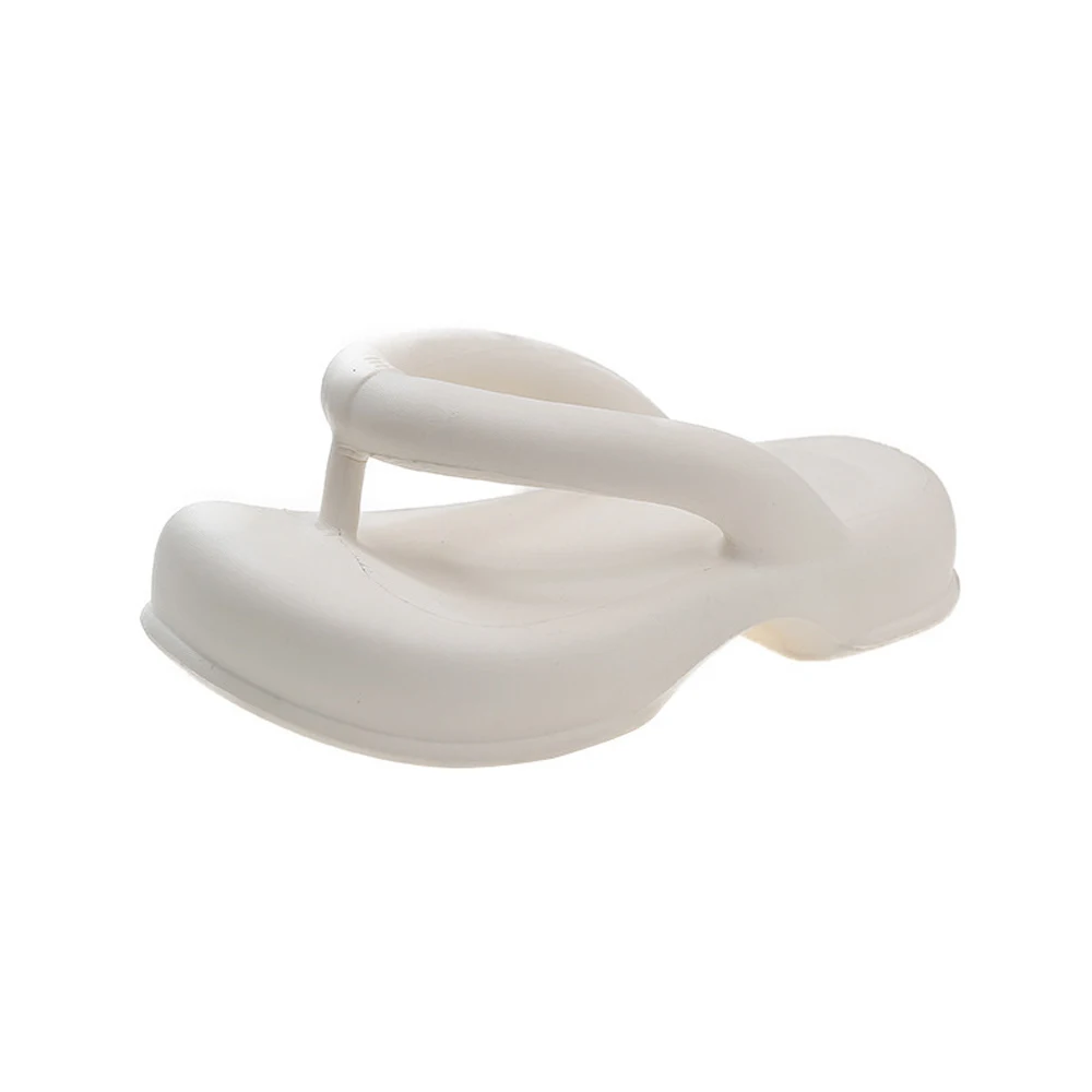 Clip Feet Flip-Flops Female Summer Korean Fashion Thick Bottom Outer Wear Casual Beach Anti-odor Flip Flops Slippers