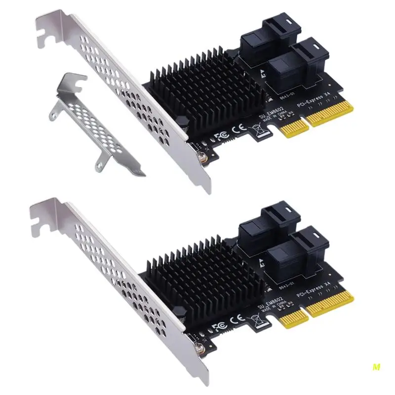 F19E U.2 PCIe to NVMe SSD Converter Adapter PCI-E to Dual SFF-8643 Expansion Card