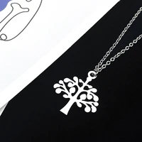 2022 new tree pendant necklace ladies exquisite cross chain necklace jewelry ladies gifts holiday gifts