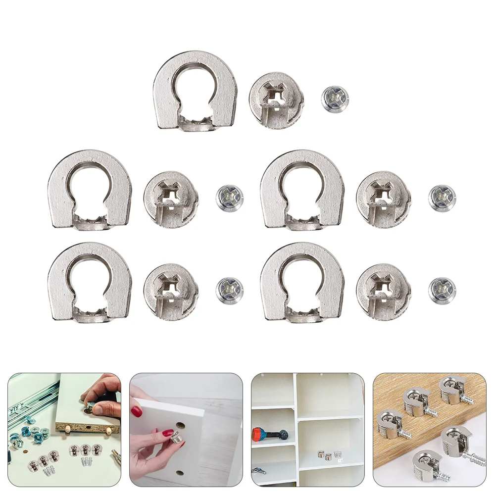 

Furniture Fittings Connecting Pin Cam Eccentric Fixer Holder Plate Multifunctional Connectors Shelf Lock Fastener Connector