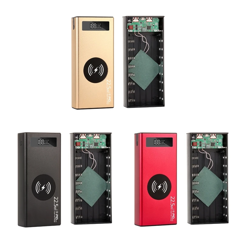 

Чехол для аккумулятора 18650 с двумя USB-портами