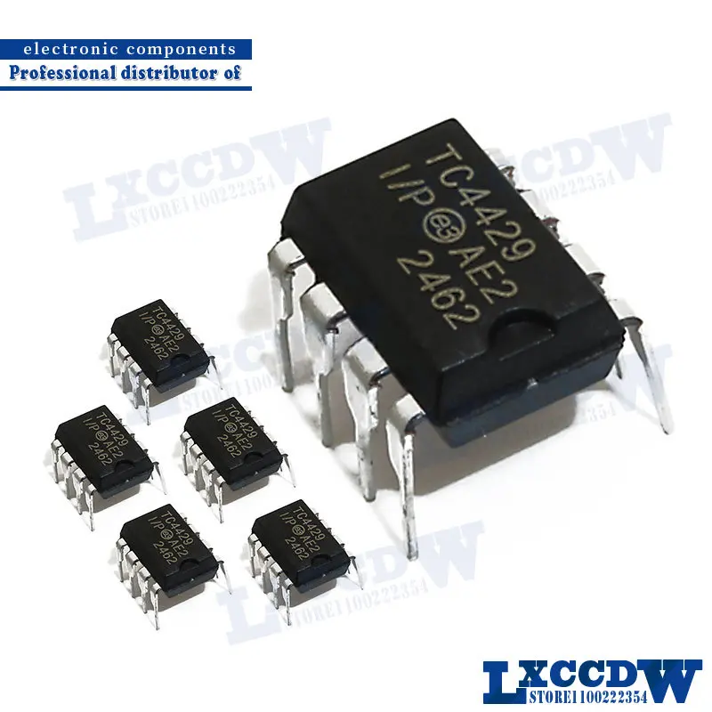 5 шт. TC4429CPA DIP8 TC4429 DIP-8 4429CPA TC4429EPA DIP MIC4429CN MIC4429