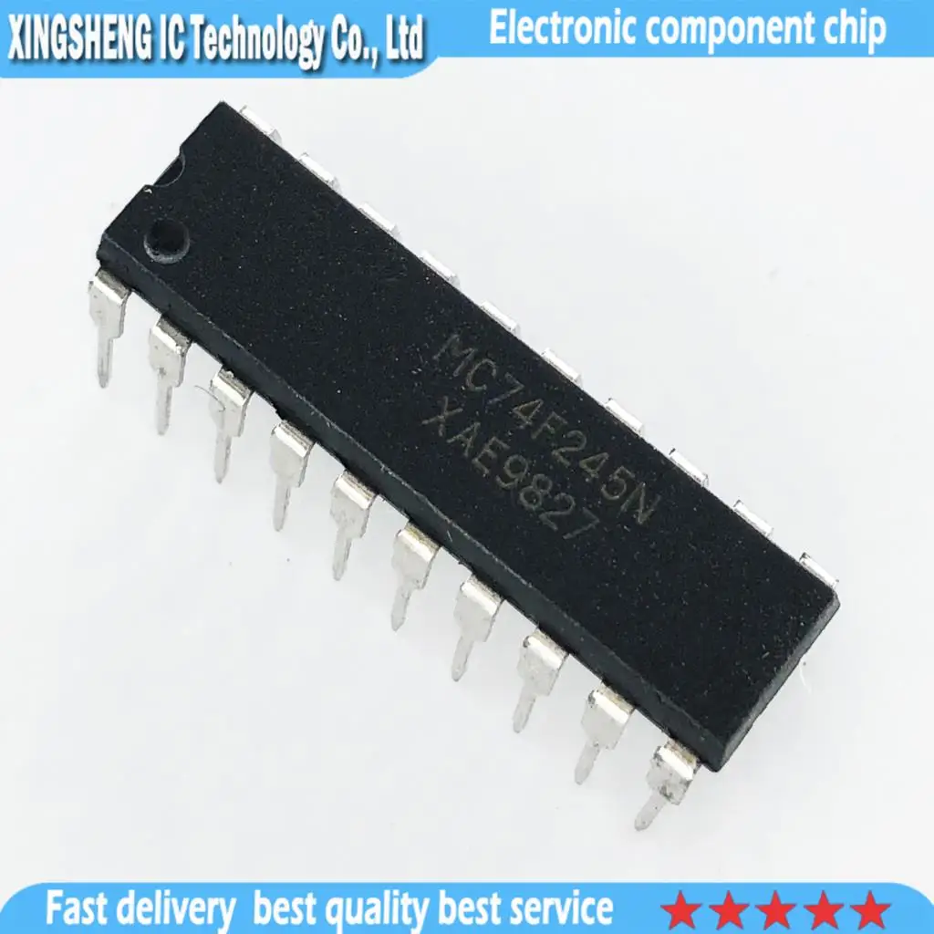 

10 шт. MC74F245N MC74F245 74F245 DIP-20 в наличии