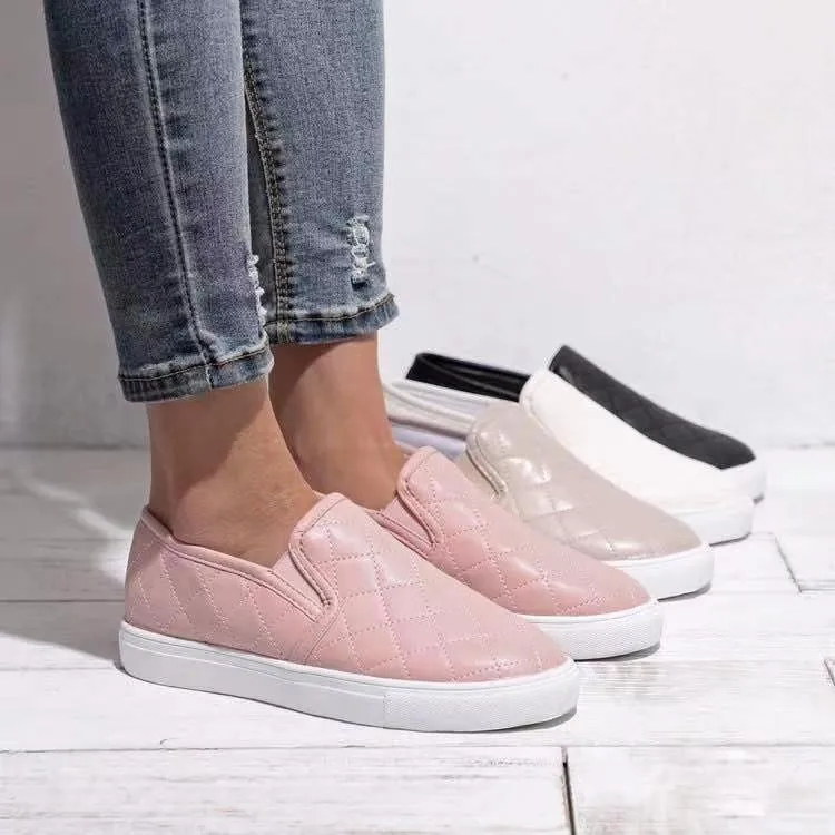 

Shallow Mouth Womens Loafers Shoes Female Footwear Round Toe Casual Sneaker Slip-on Clogs Platform Modis Dress New Slip On Creep