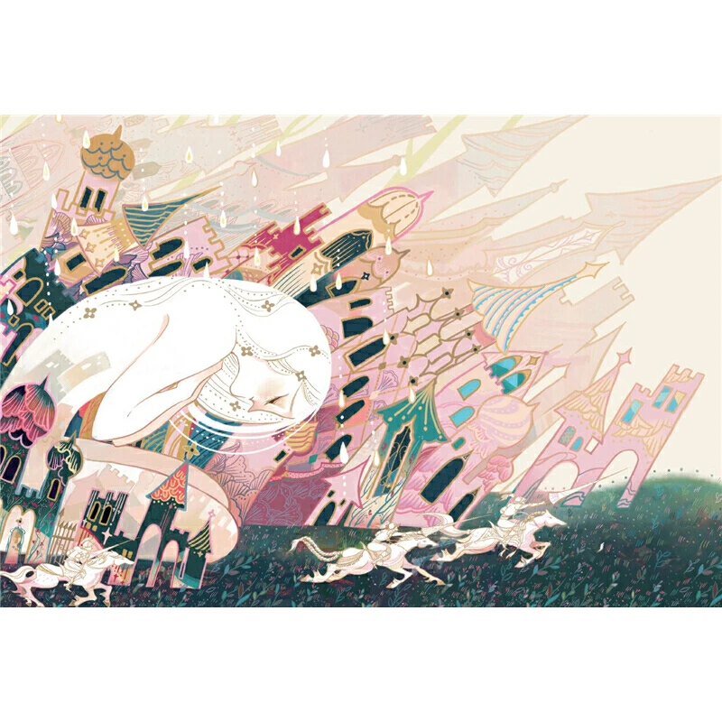 Персональная книга для рисования Wu Sheng Gui Meng Kuri арт-книга игра иллюстрация
