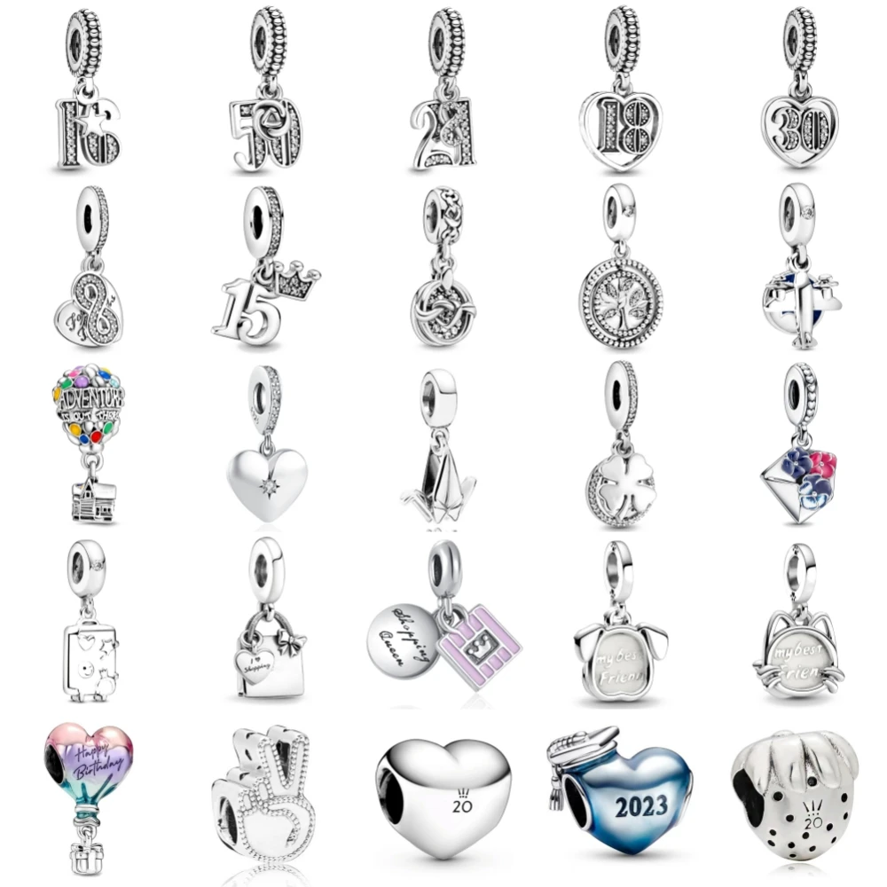 Цепочка на ключицу из циркония неправильной формы с воздушным шаром