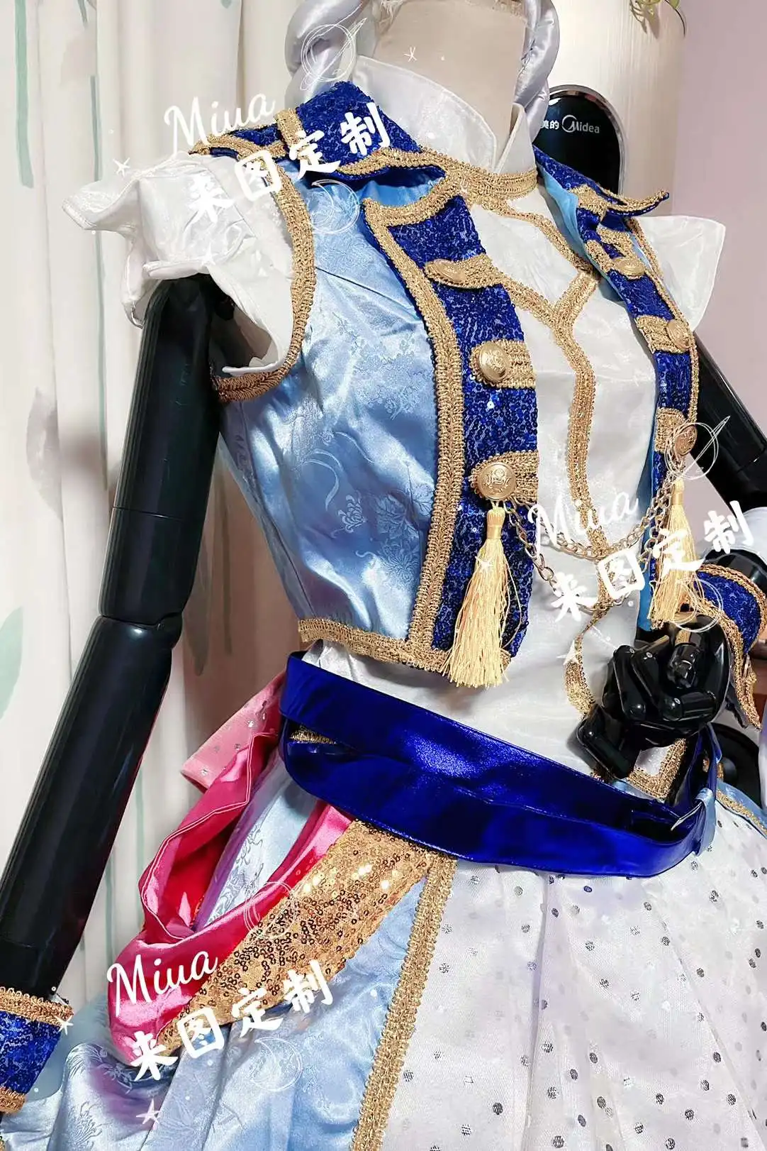 COS-HoHo [по индивидуальному заказу] аниме Lovelive Ayase Eli Pirate сценический жилет