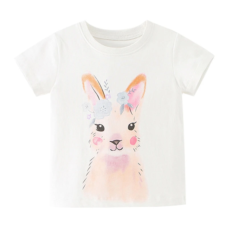 

Футболка детская хлопковая с единорогом, мягкая и удобная