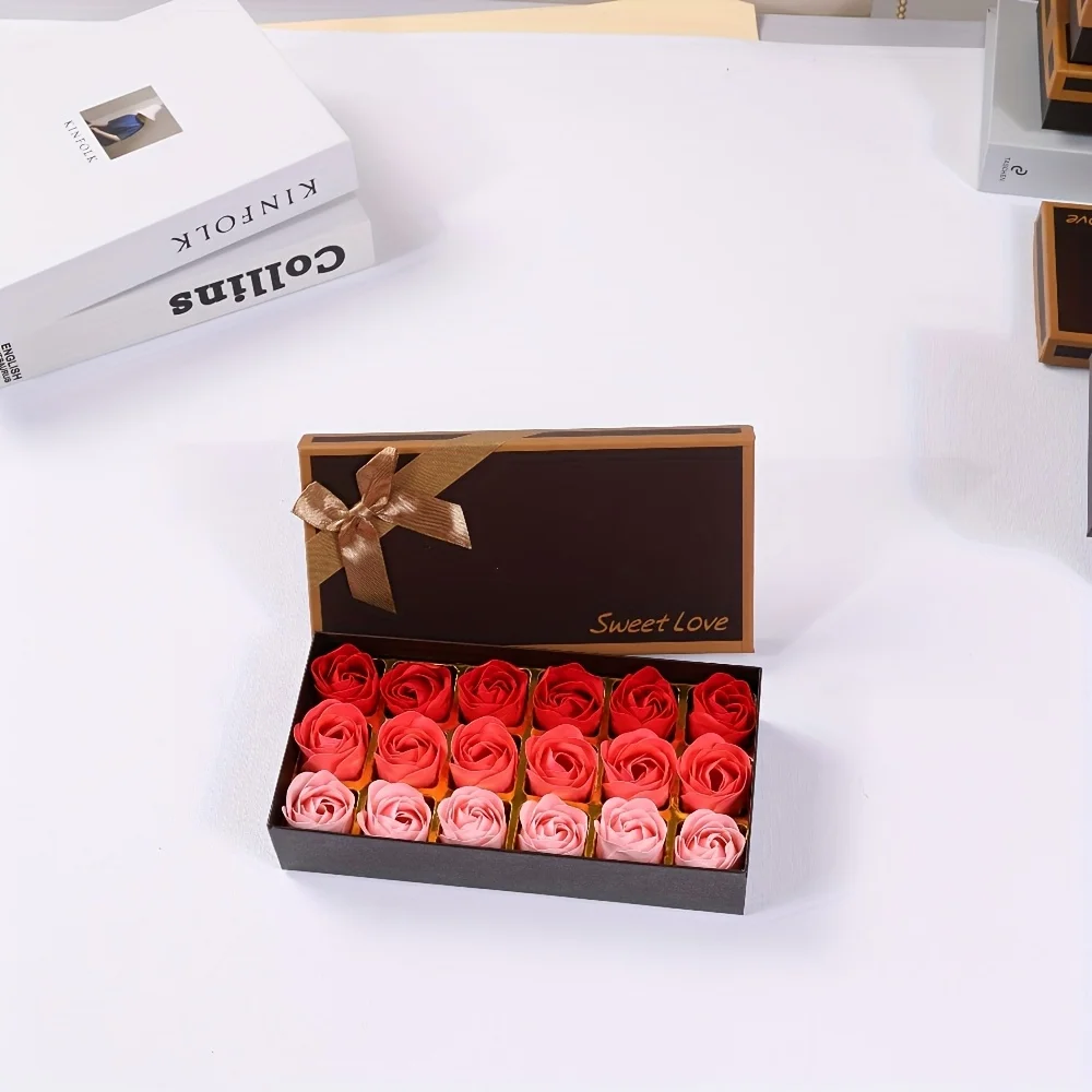 

Розовый набор мыла 18 шт.