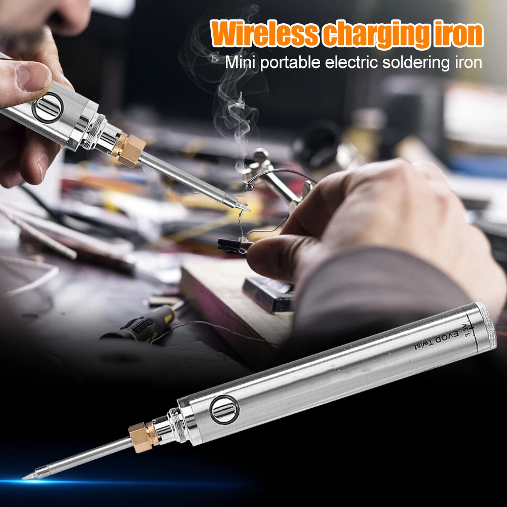 

Rework Station Soldering Iron Accessories 5V 8W USB Charging Welding Solder Iron Mini Handle Heat Pencil Soldering Iron