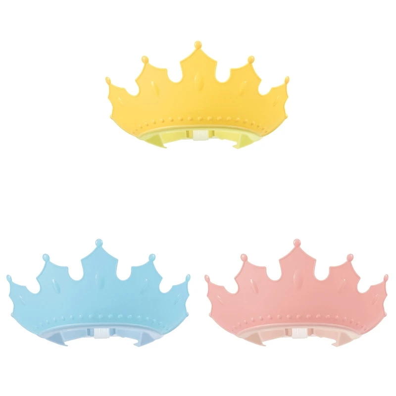 

Baby Crown Shampoo Baby Shower Ear Waterproof Protection Hat