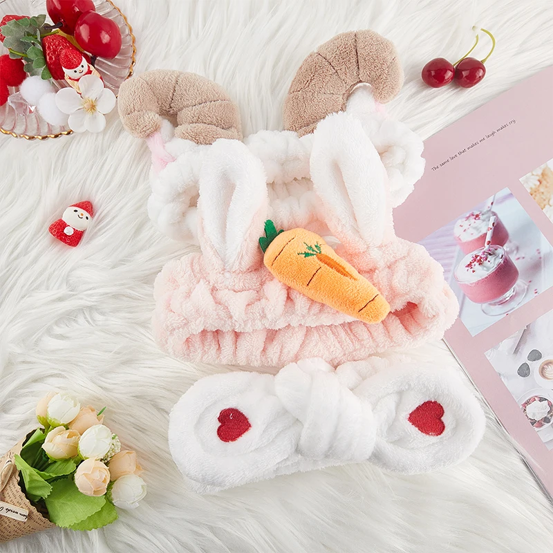 

1PC Doll Clothes Hair Band Accessories for 30cm Duck Plush Dolls Outfit Hat Headband Sweater for 20-30cm Plush Toy