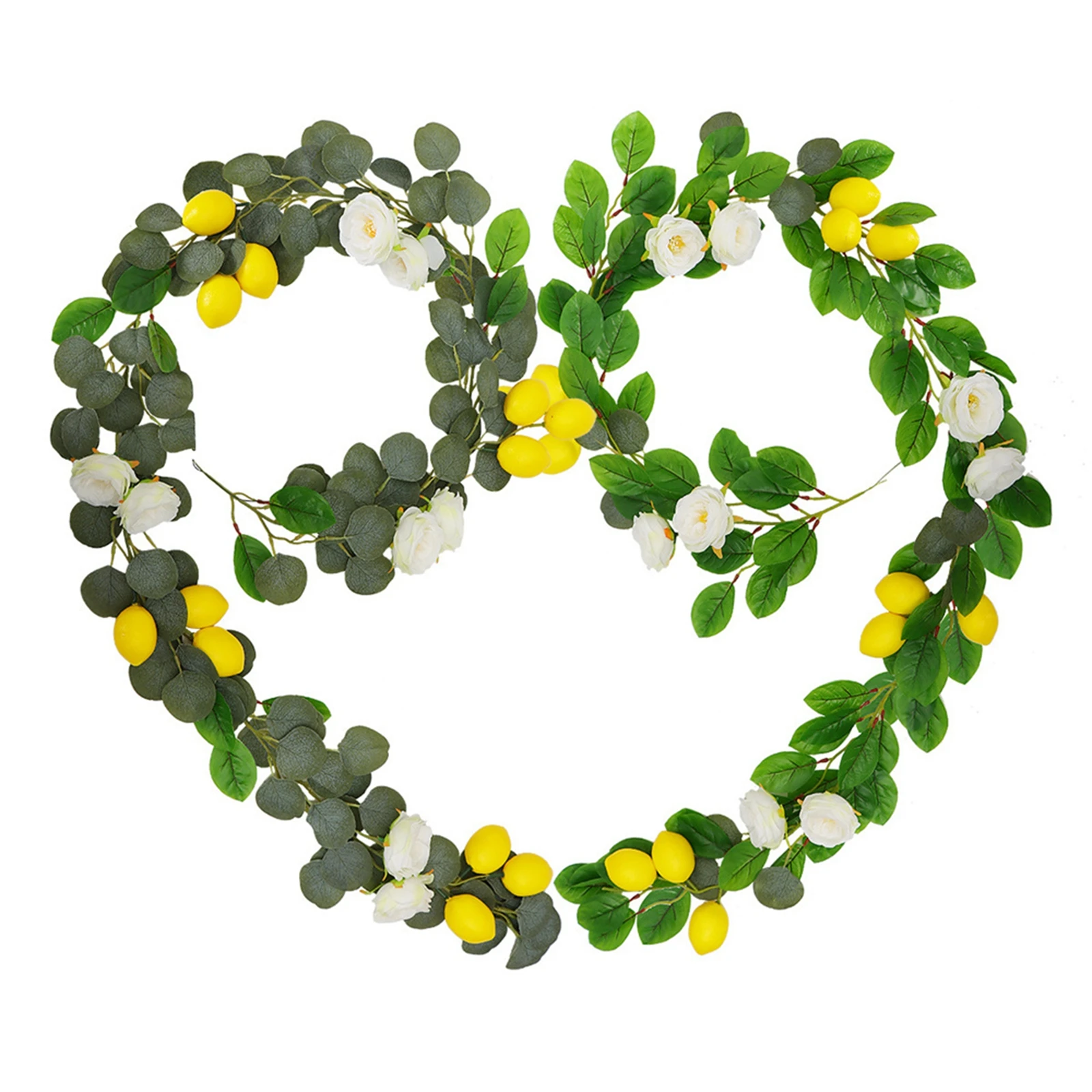 2024 новый искусственный эвкалипт лимон ротанговый цветок Свадебный домашний