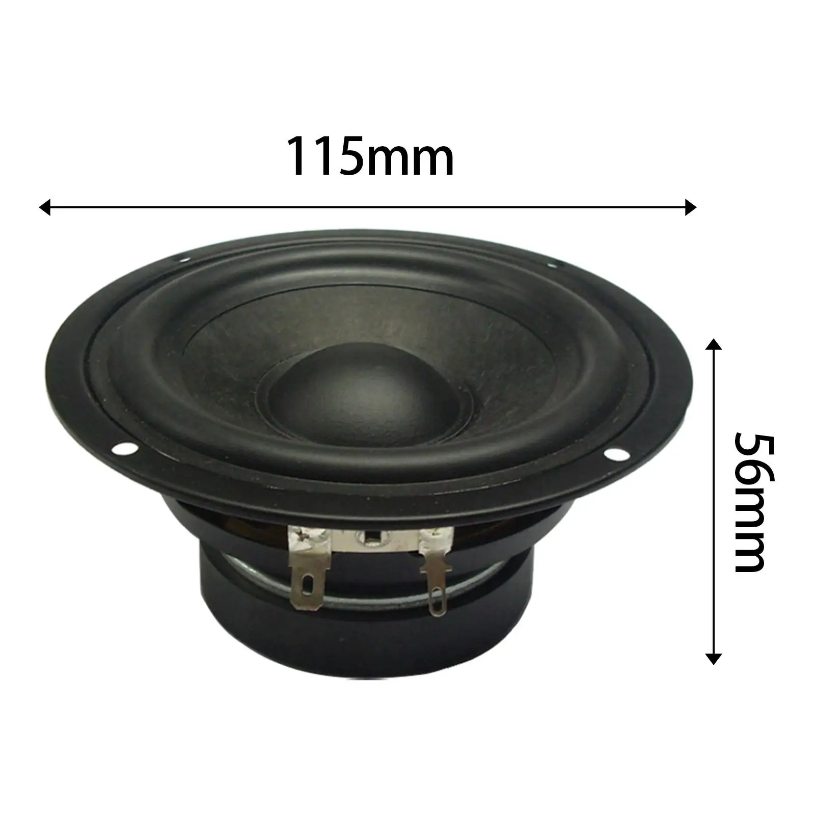 

Full Range Horn 4.5 inch HiFi Universal Loudspeaker High Sensitivity Rubber Edge Powerful Sound Speaker for Travel Accessories