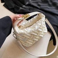 fashion crossbody messenger side bag women small braided shoulder sling bags 2022 sweet summer designer brand luxury handbag tot