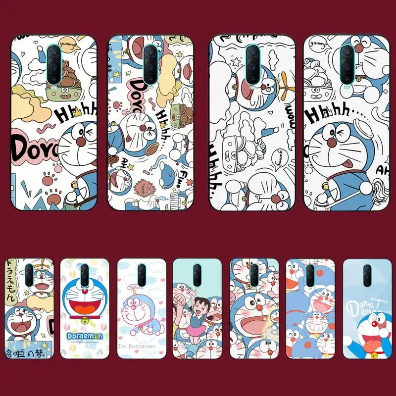 

BANDAI Cartoon Doraemon Phone Case for Vivo Y91C Y11 17 19 17 67 81 Oppo A9 2020 Realme c3