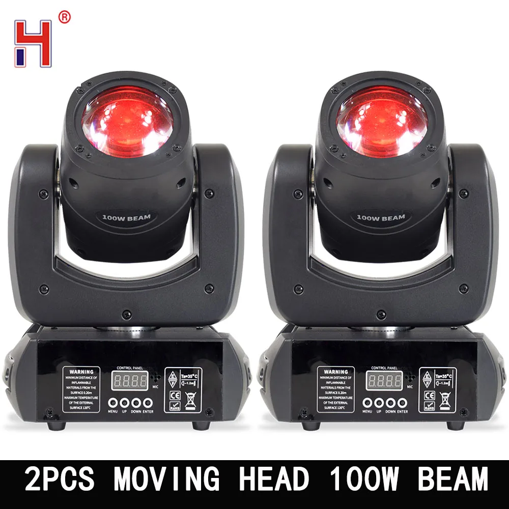 HongYi светодиодные сценические светильники Mini Sharpy Beam 100 Вт с подвижной головкой луч
