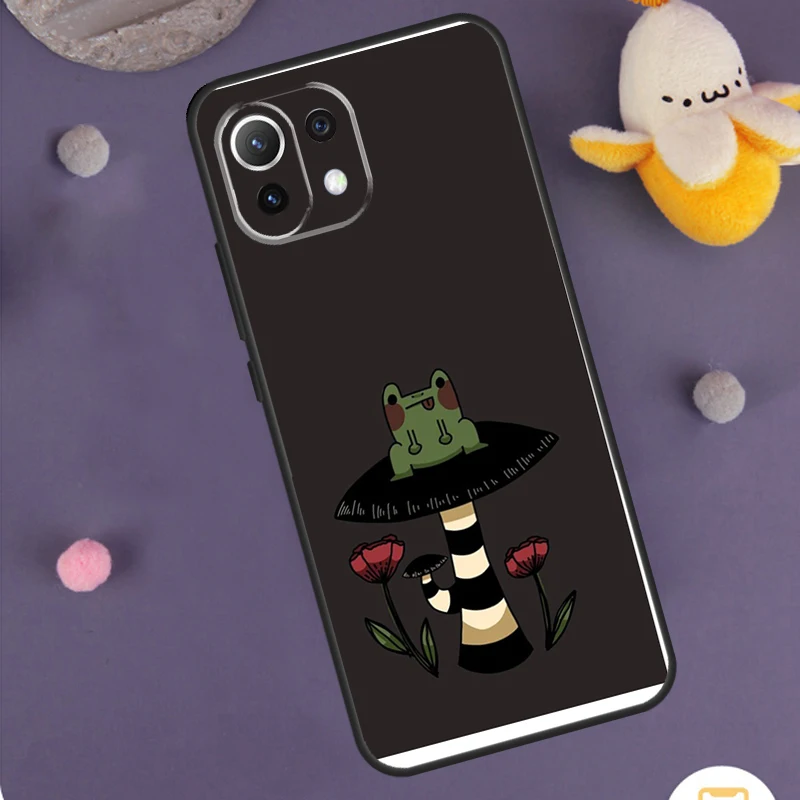 Чехол Mushroom Frog для Xiaomi 15 Ultra 13T 14T 15T 17 Pro Max POCO F7 F5 F6 X5 X6 X7 X8 Pro F8 Ultra (art.: 3920dbbe05304) - 3920dbbe05304