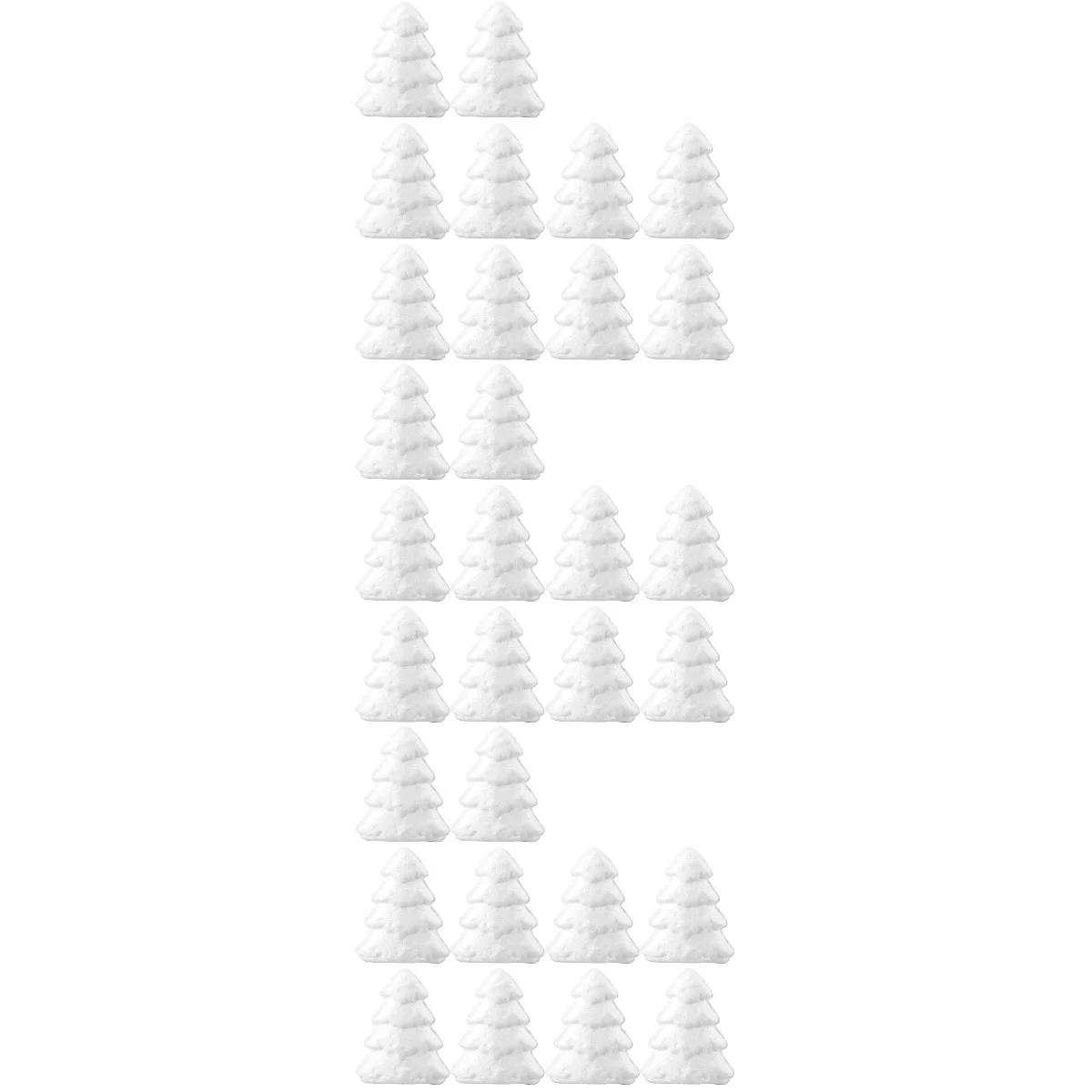 

Christmas Tree Styrofoam Diy Cones Crafts Ornaments White Polystyrene Modellingmold Cone Shapes Paintarranging Kids Gift Church
