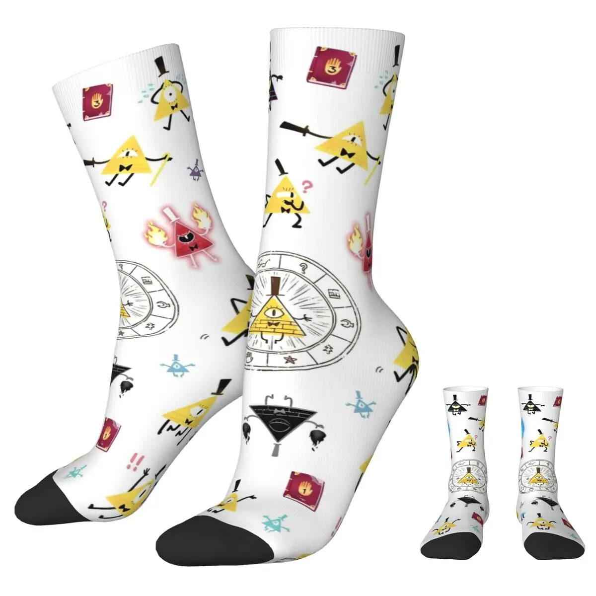 Модные баскетбольные носки Гравити Фолз Билл цитер Мультяшные аниме