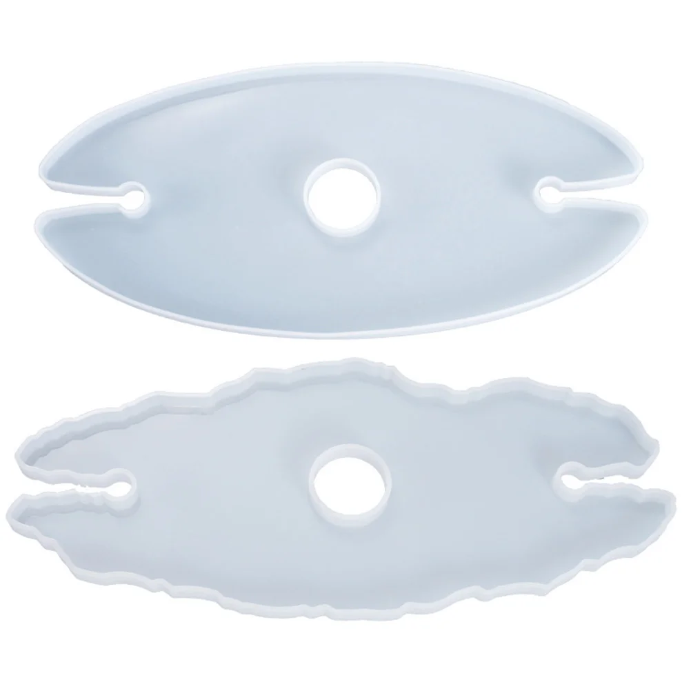 

Resin Moldssilicone Mold Rack Holder Epoxy Coaster Craft Glass Casting Bottle Geode Tray Agate Glasses Manual Making Diycoasters