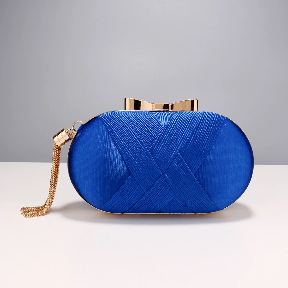 Модные Вечерние Сумки Через Плечо Женский Металлический Повседневный Клатч С