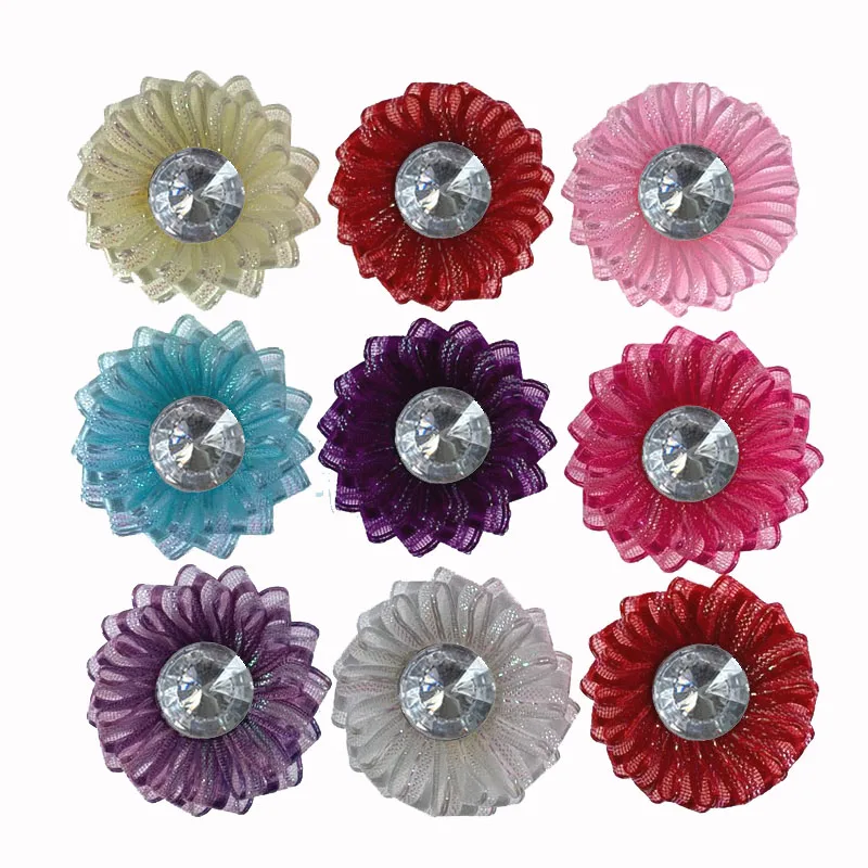 

Искусственные цветы с акриловыми подсолнухами, украшения для вечеринки сделанные своими руками см, 4,0 см, 12 шт.