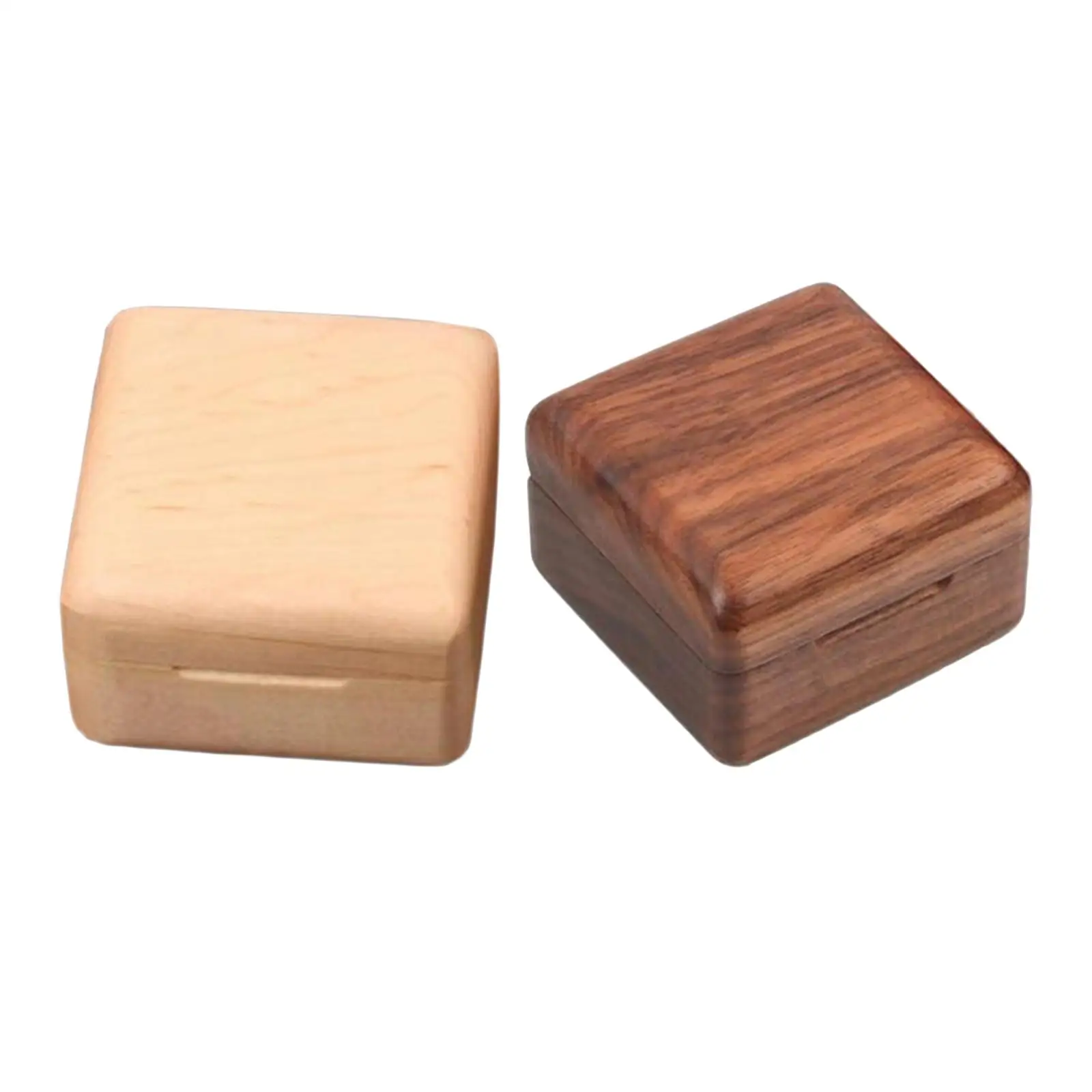 

Wood Ring Organizer Case Jewelry Box Gift for Engagement Anniversary