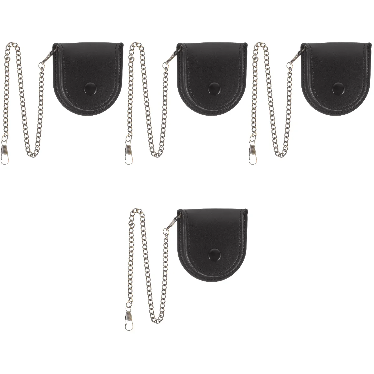 4pcs Retro Style  Watch Pouch Pocket Watch Storage Bag Portable Watch Bag Bag Watch Pouch
