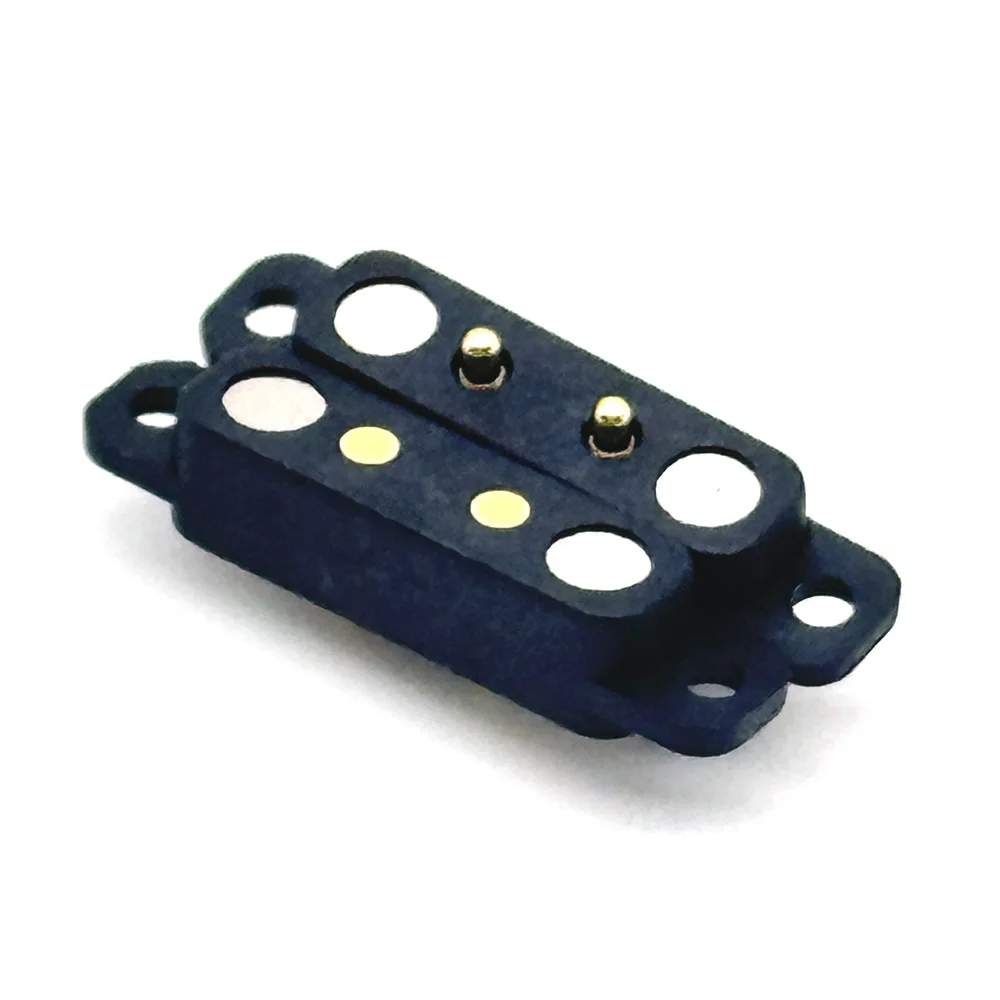 2-контактный 4 0 мм с ушками водонепроницаемый магнитный разъем постоянного тока