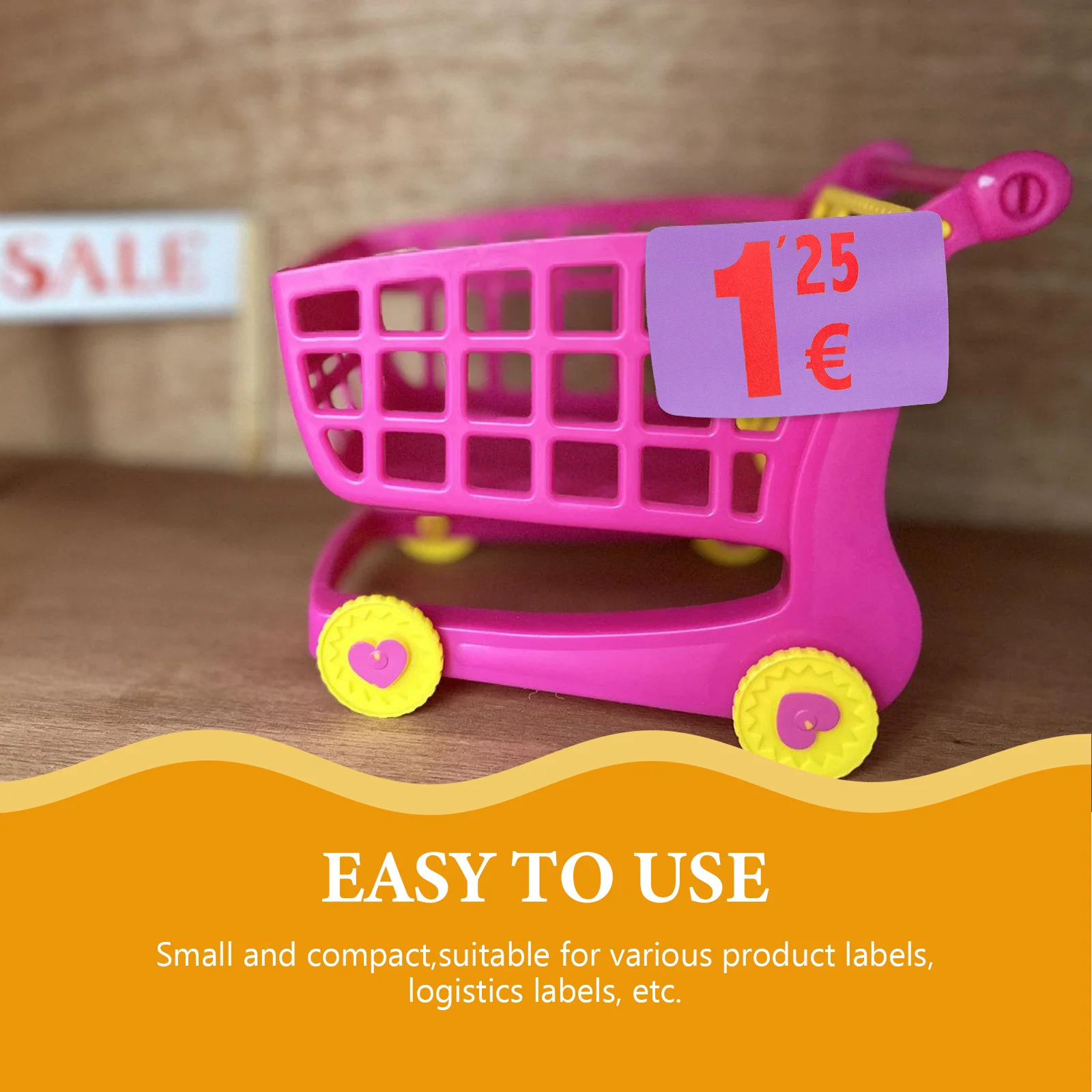 Маленькие круглые наклейки в горошек цветной термобумажный принтер