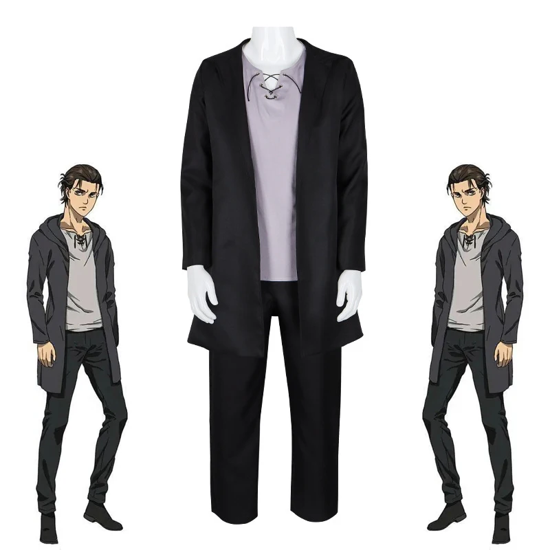 

Косплей Костюм Jaeger Эрен из аниме «атака на Титанов»