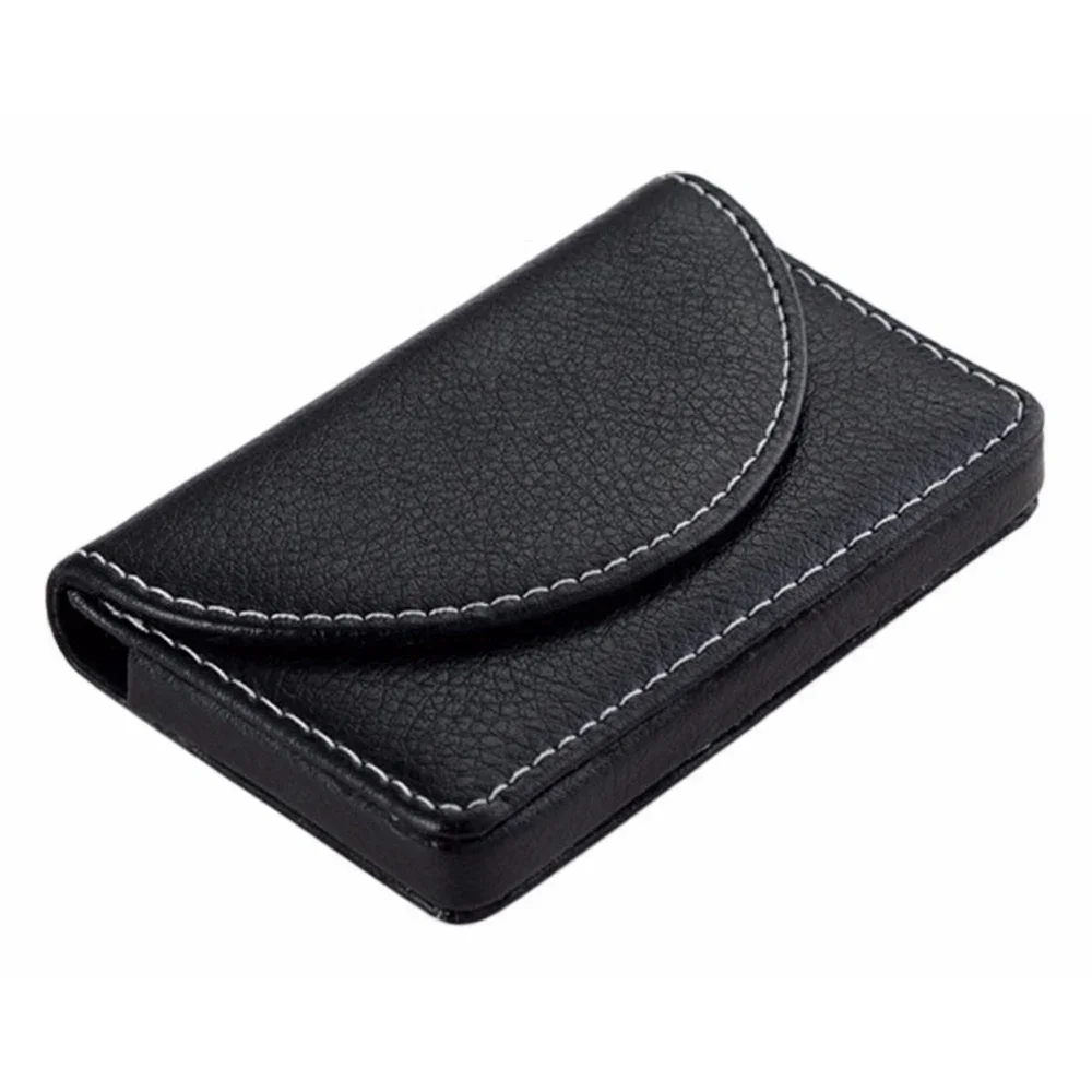 Мужская деловая папка для кредитных карт кожаный вместительный держатель из