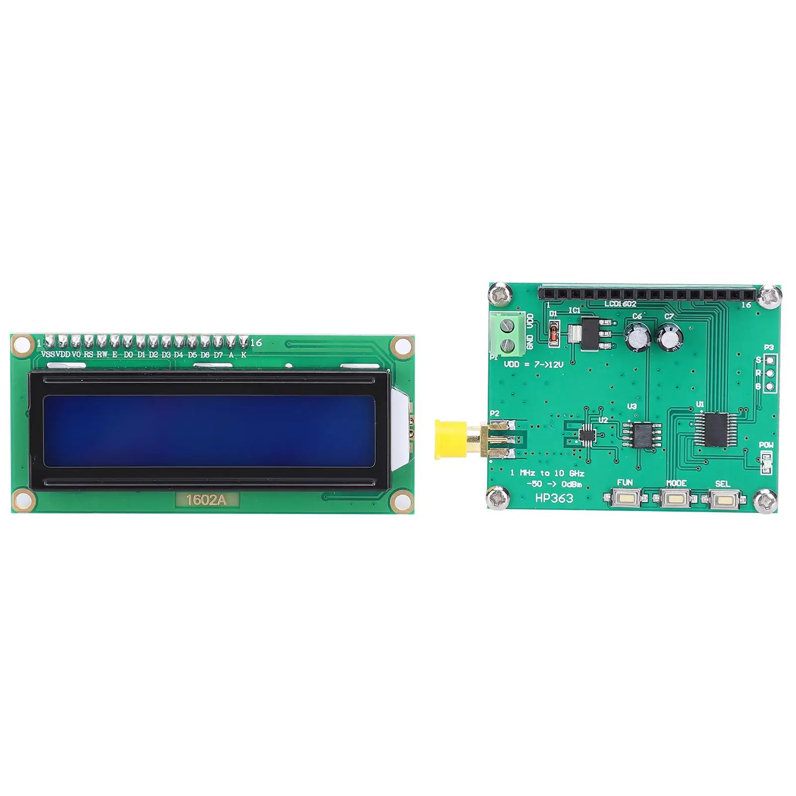 Цифровой ваттметр 1 МГц-10 ГГц для тестирования и мониторинга RF-анализатор