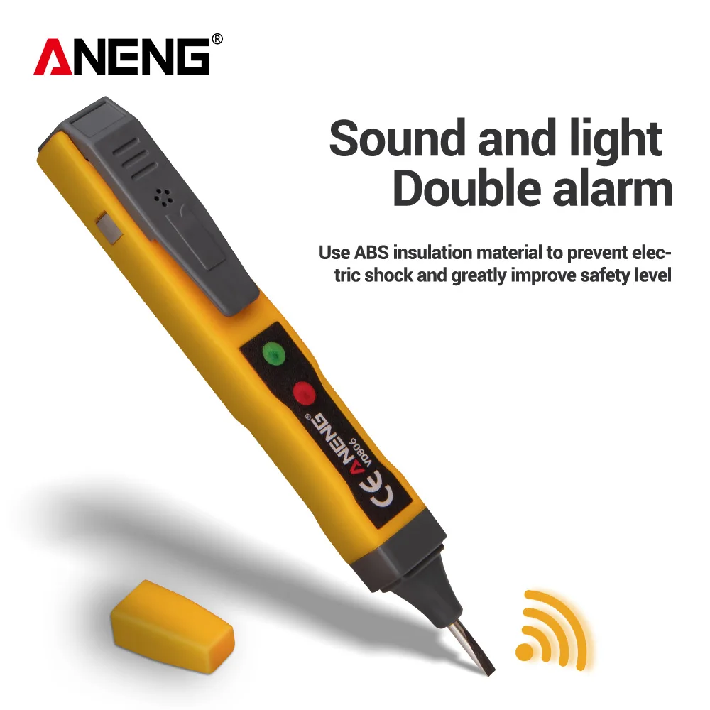 

Continuity Voltage Detector Pen Non-contact Inductive AC/DC Voltage Meter Electric Compact Pen Voltage Battery Test Pencil