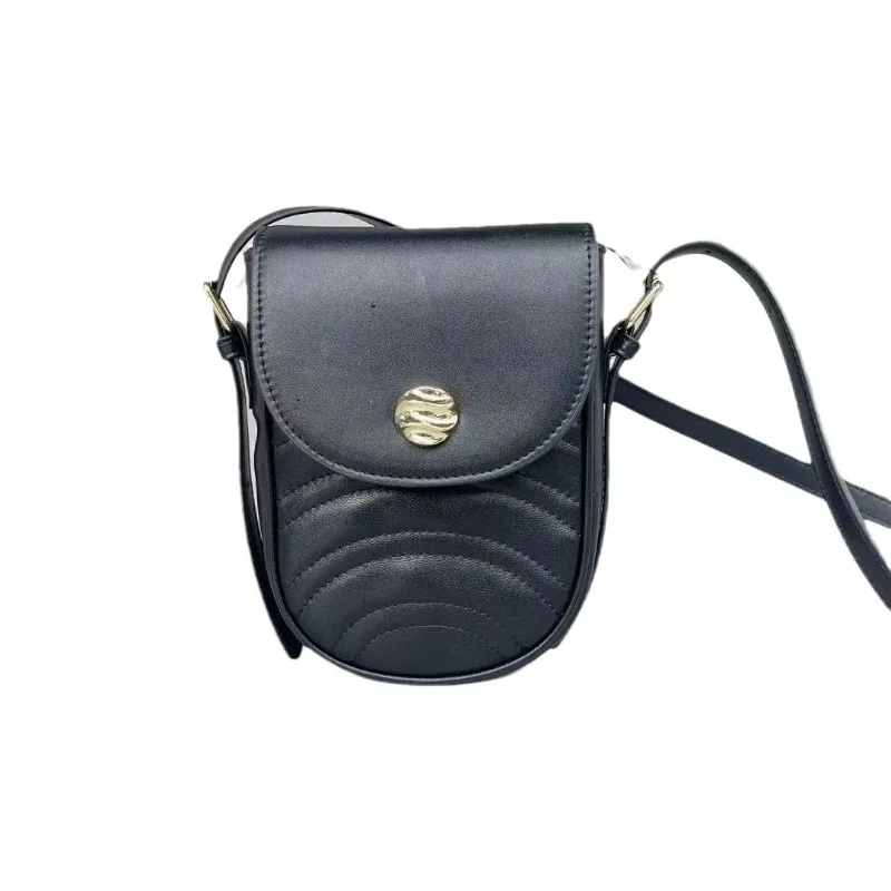 Новинка 2024 милая сумка через плечо повседневная универсальная однотонная