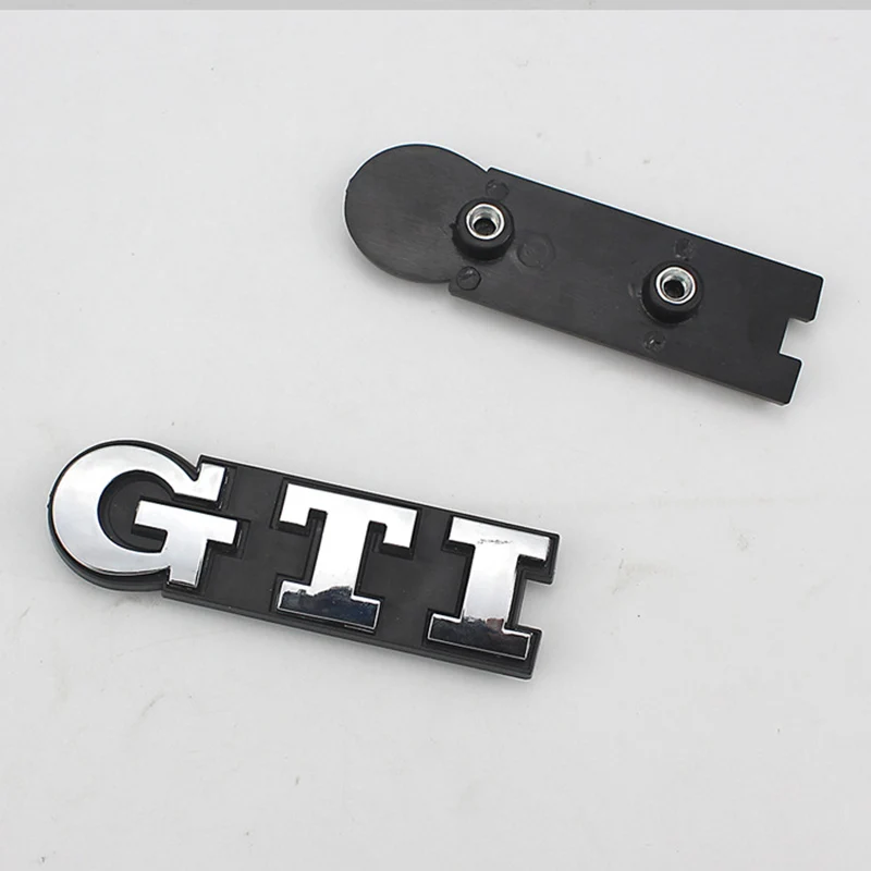 3D металлический Автомобильный задний багажник значок наклейка передний гриль