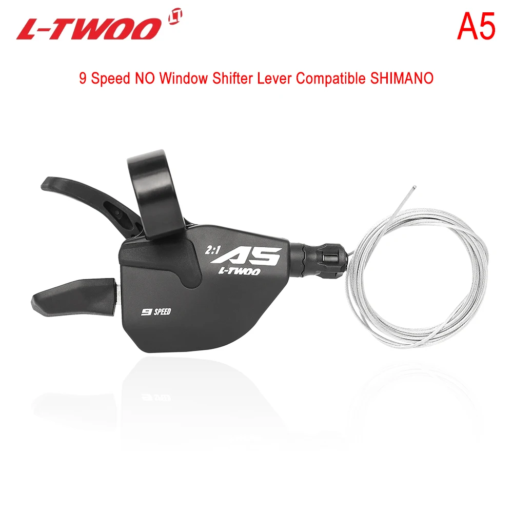 LTWOO 9-скоростной рычаг переключения передач для MTB велосипеда 1X9 Скорость 2:1 Тип