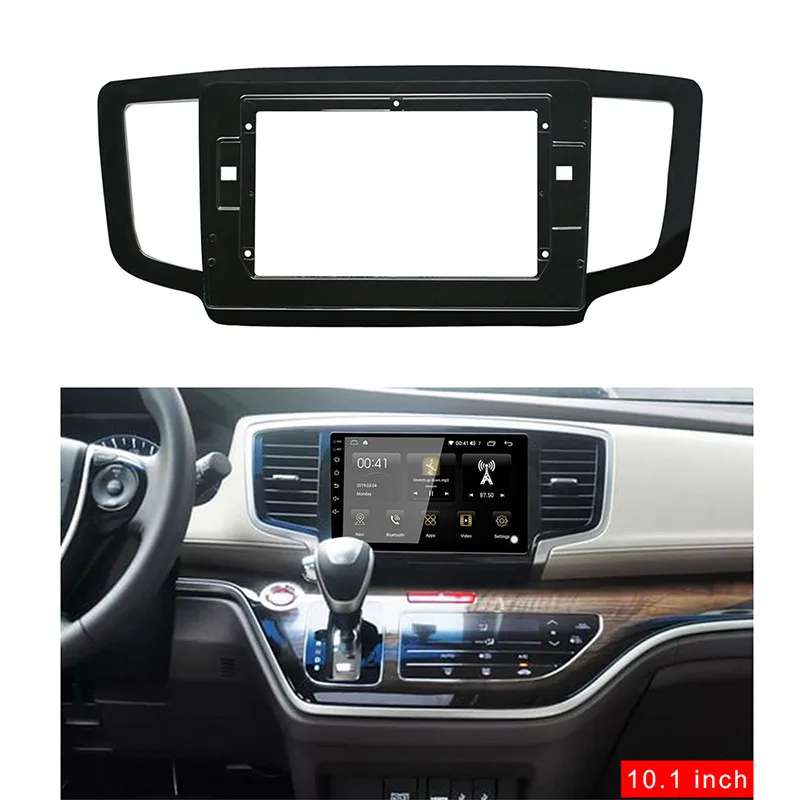 10 1 дюймовые автомобильные комплекты отделки Fascia ДЛЯ HONDA Odyssey 2015-2018 двойная Din