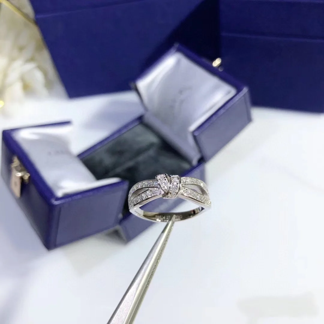 

Classic French Jewelry 100% 925 Sterling Silver Bow Shaped Cross Ring. couples engagement ring holiday gift