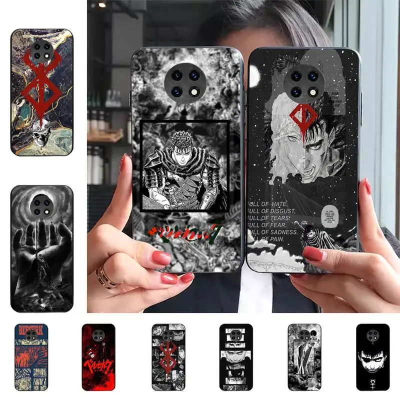 

Anime Berserk Guts Phone Case For Redmi 9 5 S2 K30pro Silicone Fundas for Redmi 8 7 7A note 5 5A Capa